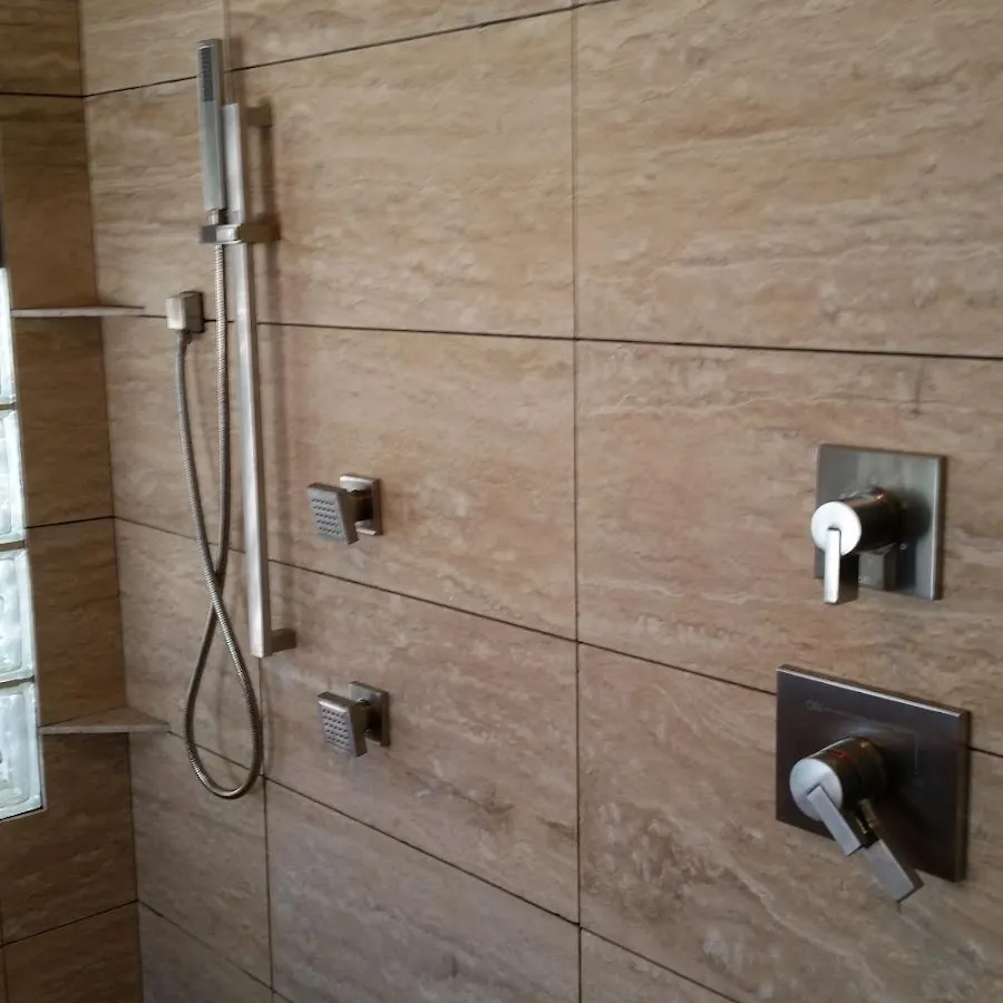 Shower fixture installation for Water Heater Replacement in River Ridge